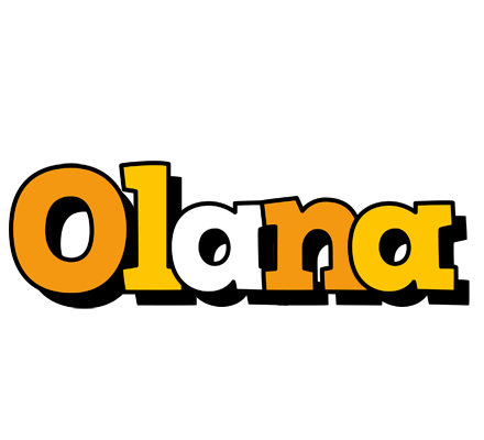 Olana cartoon logo