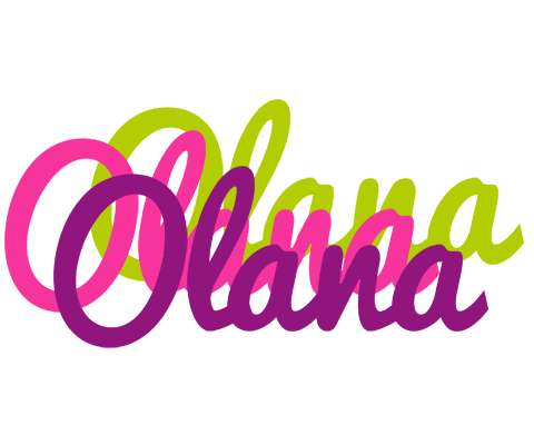 Olana flowers logo