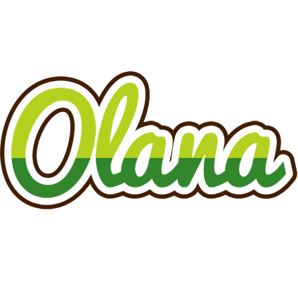 Olana golfing logo