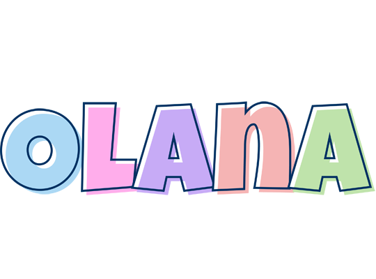 Olana pastel logo