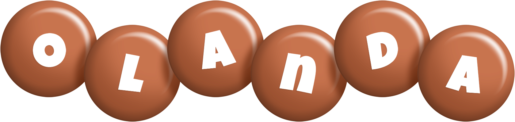 Olanda candy-brown logo