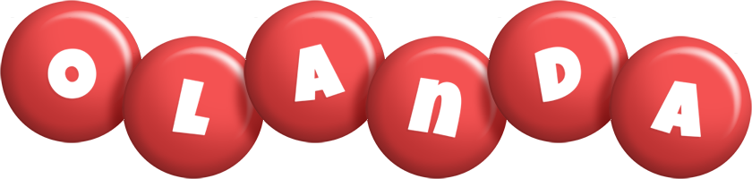 Olanda candy-red logo