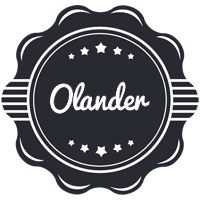 Olander badge logo