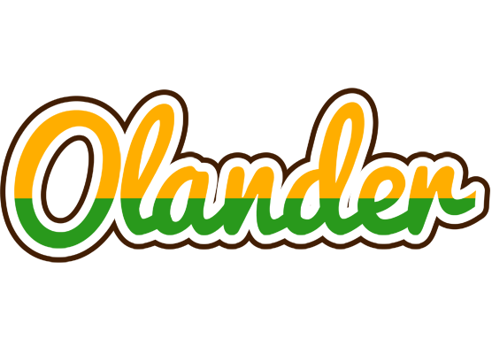 Olander banana logo