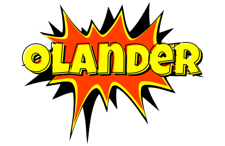 Olander bazinga logo