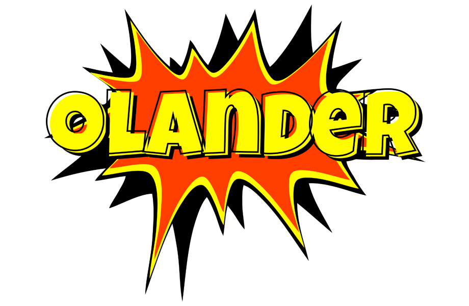 Olander bazinga logo