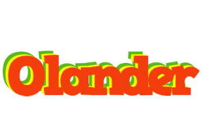 Olander bbq logo