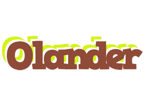 Olander caffeebar logo