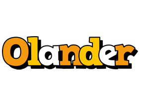 Olander cartoon logo