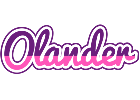 Olander cheerful logo