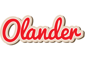 Olander chocolate logo