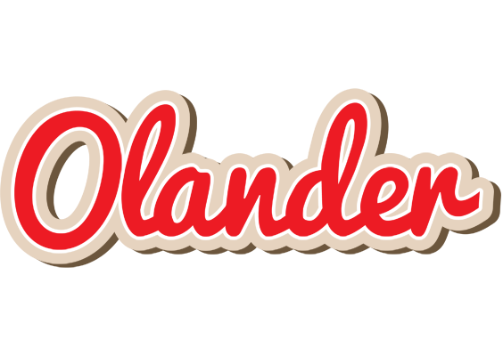 Olander chocolate logo