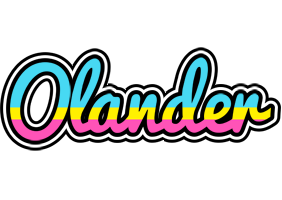 Olander circus logo