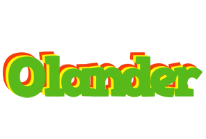 Olander crocodile logo