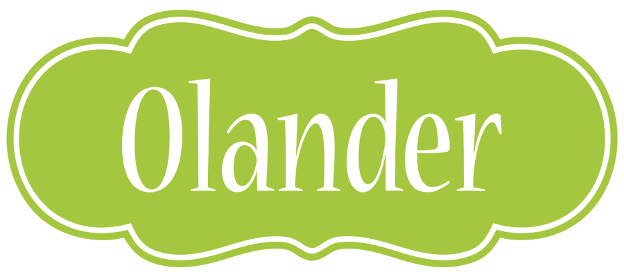 Olander family logo