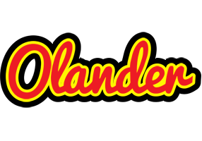 Olander fireman logo