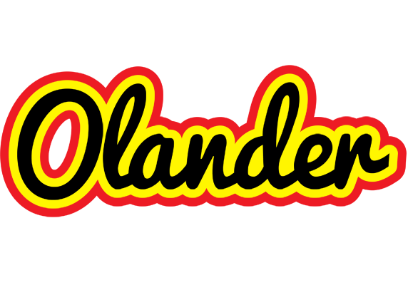 Olander flaming logo