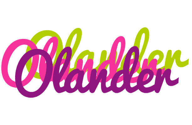 Olander flowers logo
