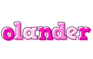 Olander hello logo