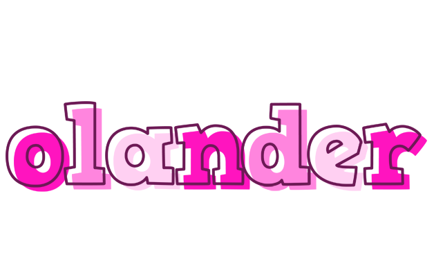 Olander hello logo