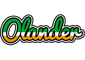 Olander ireland logo