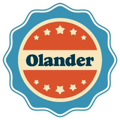 Olander labels logo