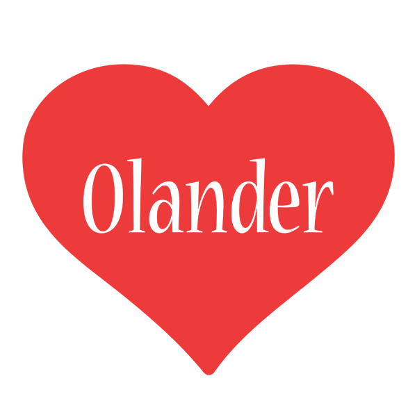 Olander love logo