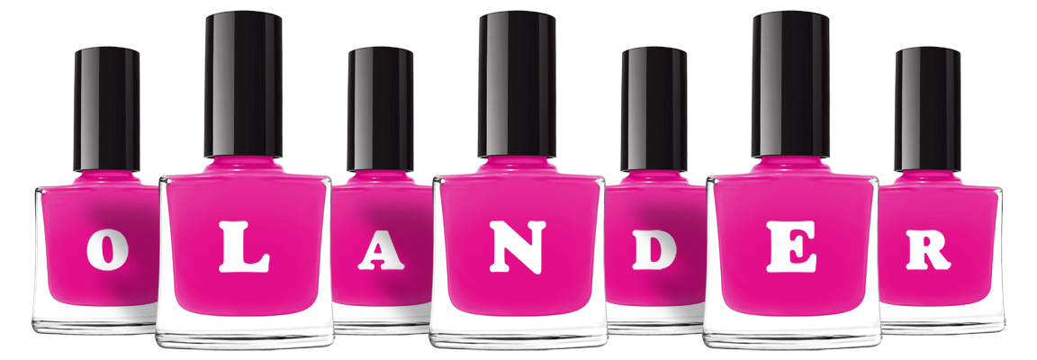 Olander nails logo