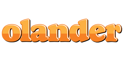 Olander orange logo