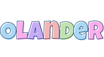 Olander pastel logo