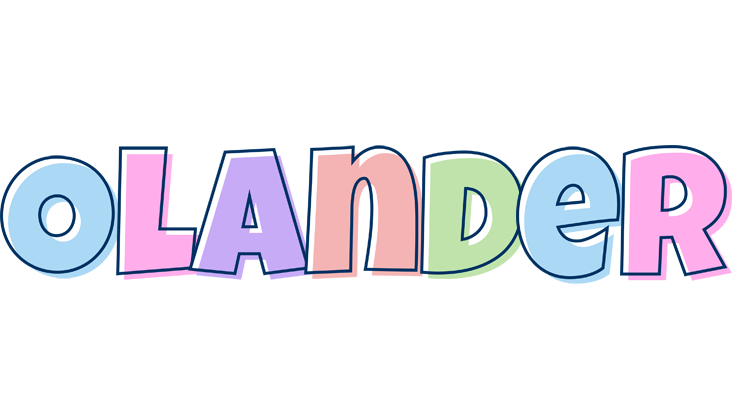 Olander pastel logo