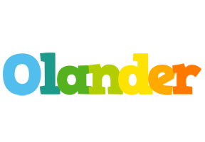 Olander rainbows logo