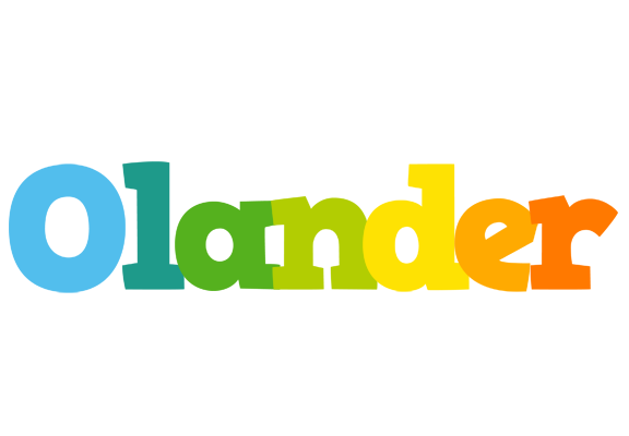 Olander rainbows logo