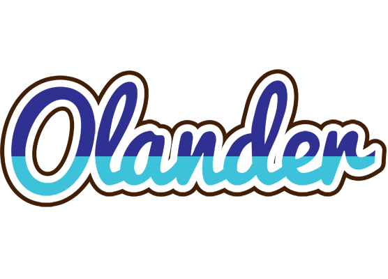 Olander raining logo