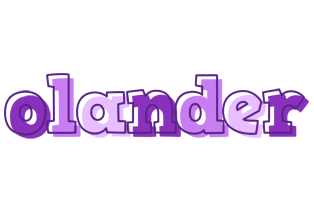 Olander sensual logo