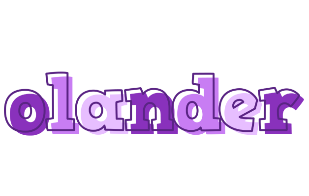 Olander sensual logo