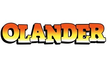 Olander sunset logo