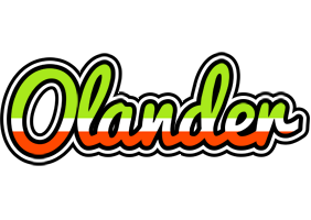 Olander superfun logo