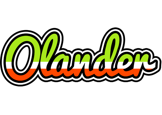 Olander superfun logo
