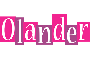 Olander whine logo