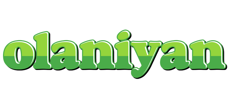 Olaniyan apple logo