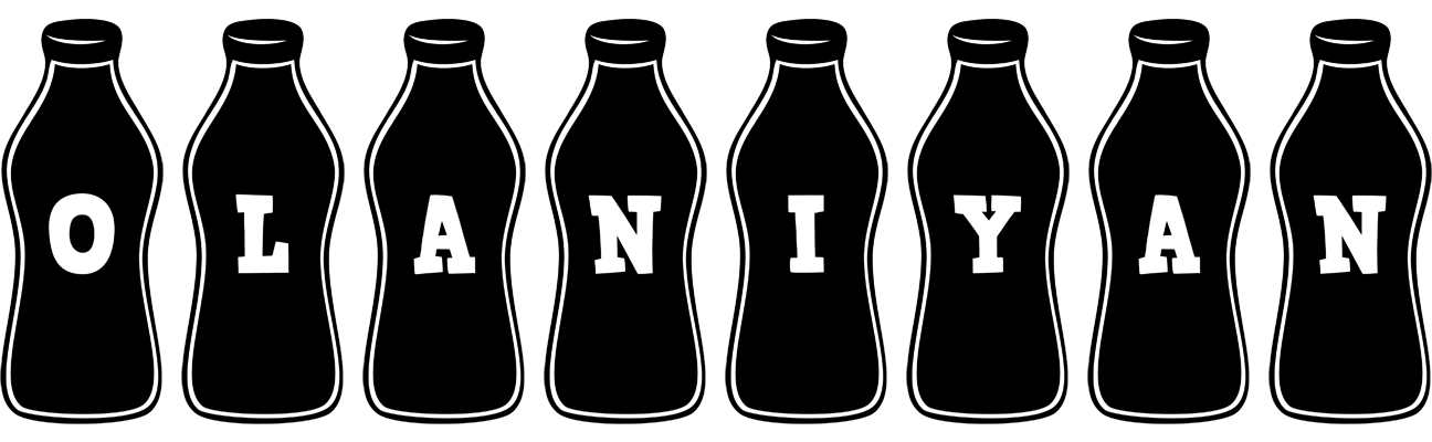 Olaniyan bottle logo