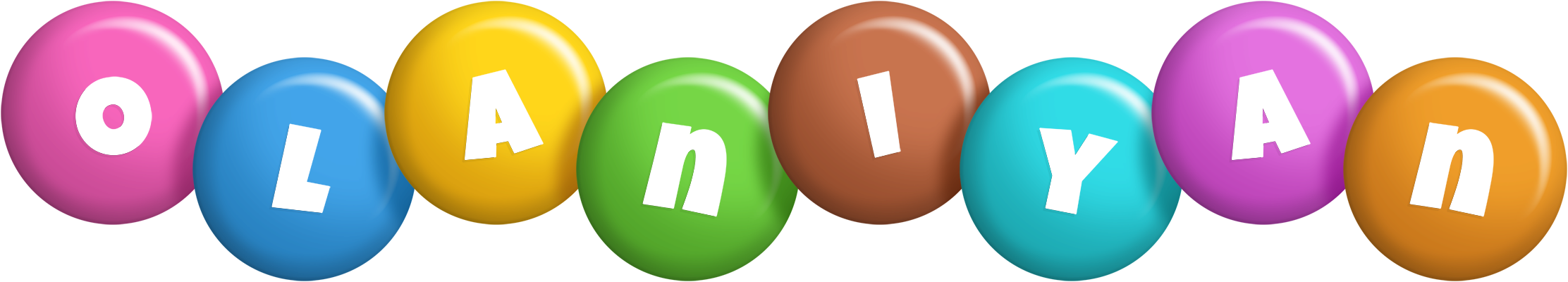 Olaniyan candy logo