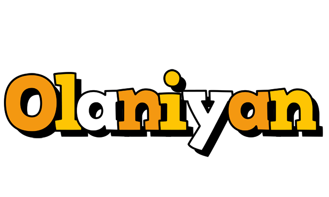 Olaniyan cartoon logo