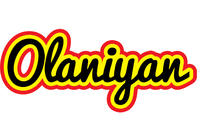 Olaniyan flaming logo