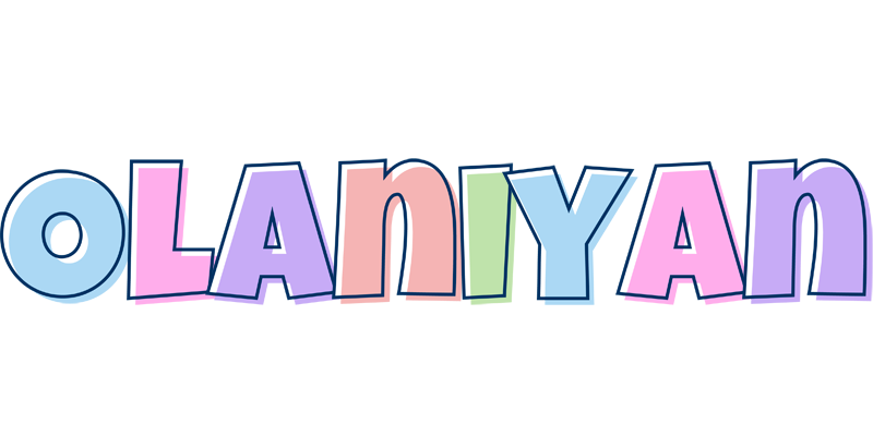 Olaniyan pastel logo