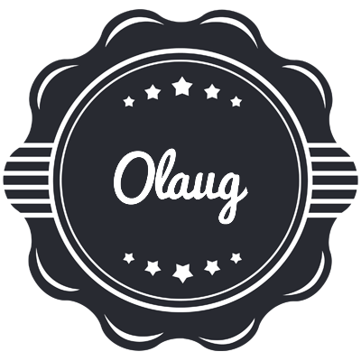 Olaug badge logo