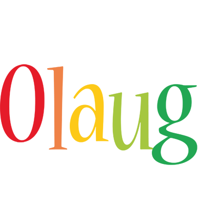 Olaug birthday logo