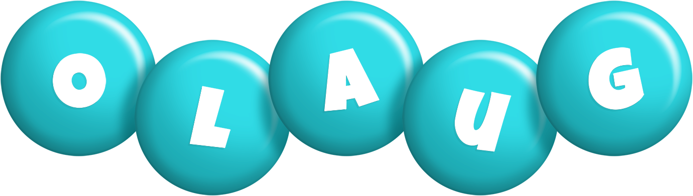 Olaug candy-azur logo