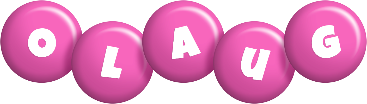 Olaug candy-pink logo